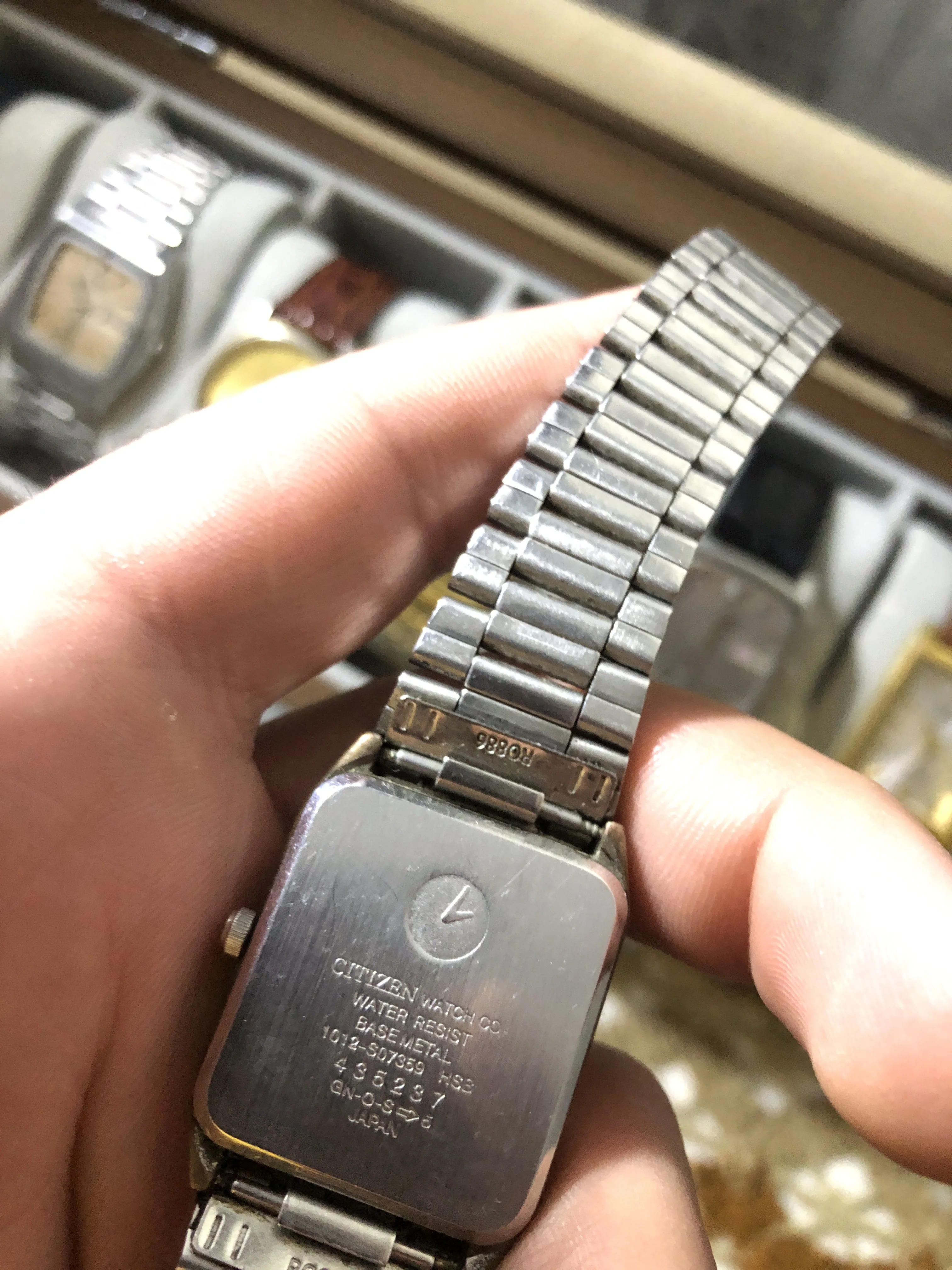 ⌚✅Citizen ✅ Men business casual Citizen Watch Crystal unique