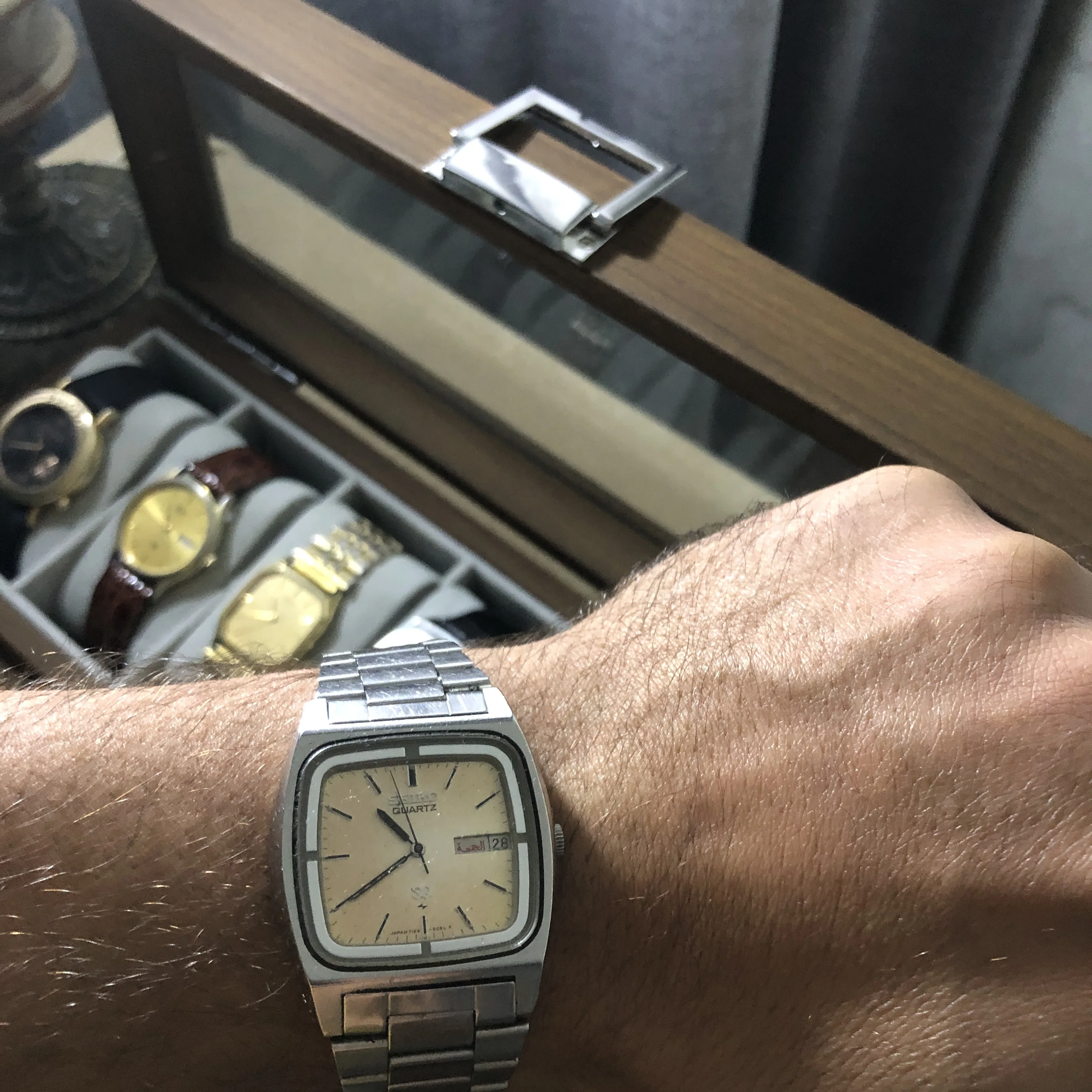 ⌚✅Seiko ✅ Vintage Seiko SQ Watch -970796 Quartz