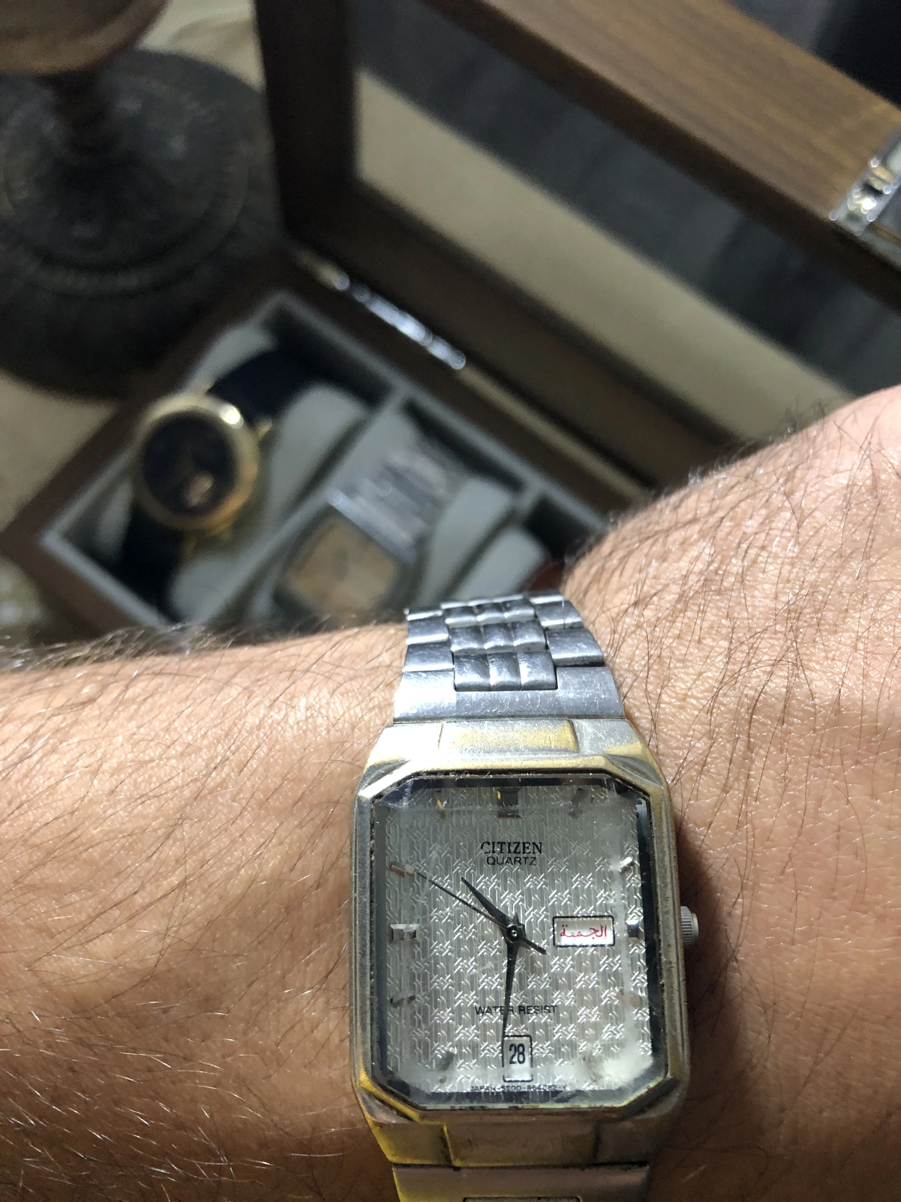 ⌚✅Citizen ✅ Men business casual Citizen Watch Crystal unique