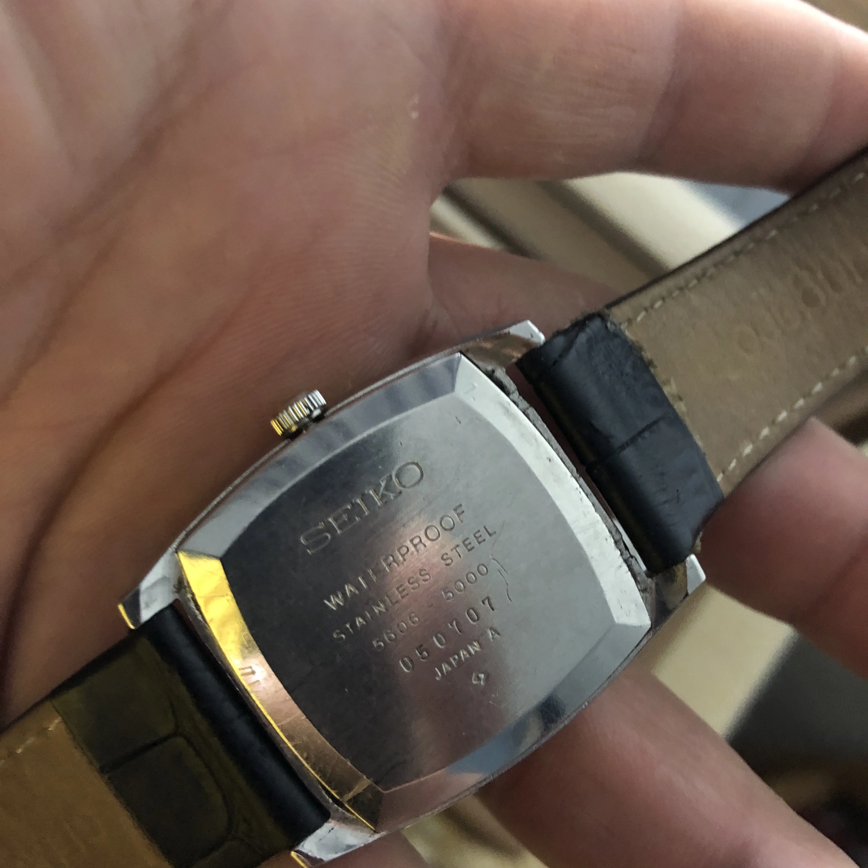 ⌚✅Seiko ✅ Vintage Seiko SQ Watch -970796 Quartz