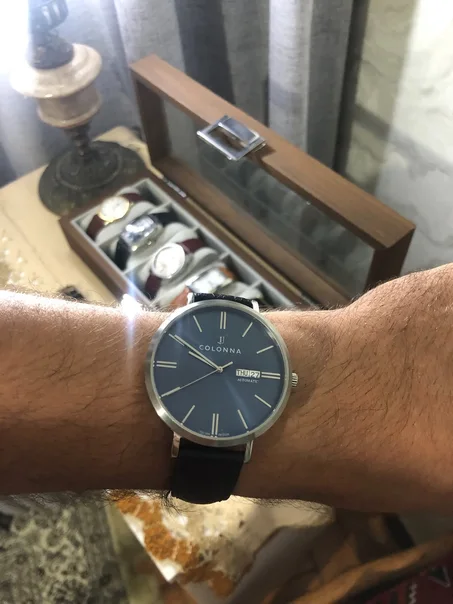 Italian-designed Colonna Automatic timepiece (specifically matching the design profile of the Colonna CLN060 series