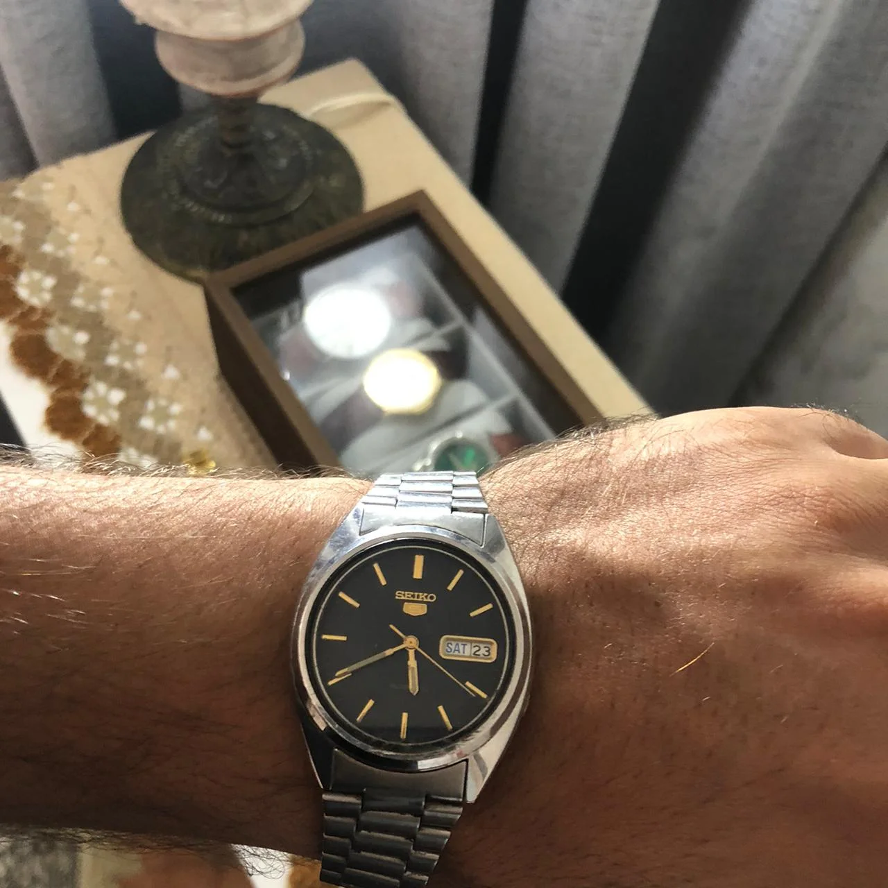 ⌚✅SEIKO 5 ✅Vintage SEIKO 5 Automatic 7009-3120 MENS WRIST WATCH. 1d