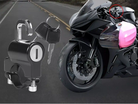Anti-Theft Helmet Lock