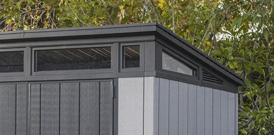 Artisan Grey Medium Storage Shed - 7x7 Shed - Keter US