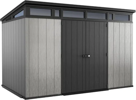 Artisan 11x7 Storage Shed - Grey