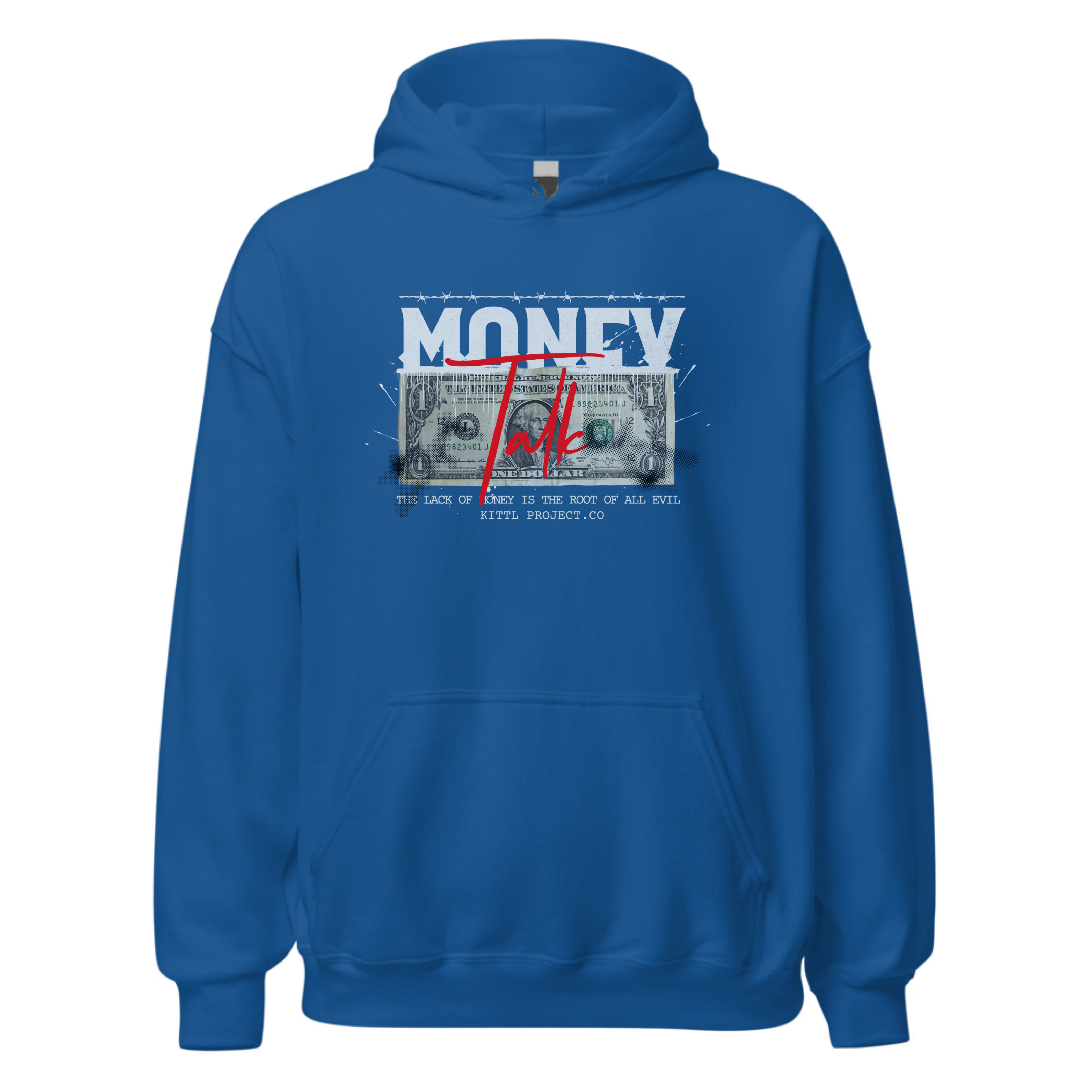 Premium Hoodie Oversized طبعة خلفية وأمامية