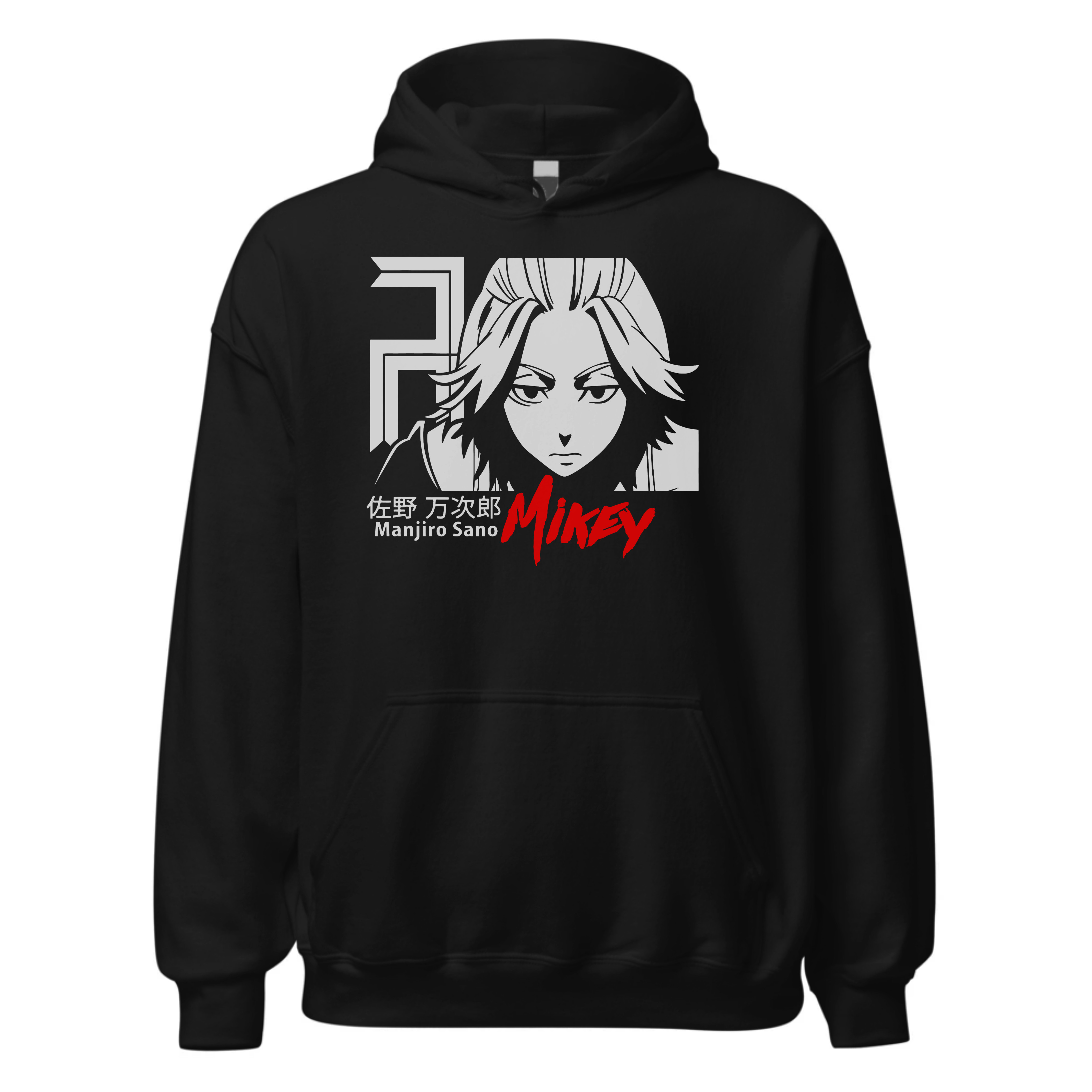 Premium Hoodie Oversized طبعة أمامية