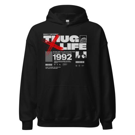 Premium Hoodie Oversized طبعة أمامية