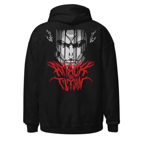 Premium Hoodie Oversized طبعة خلفية