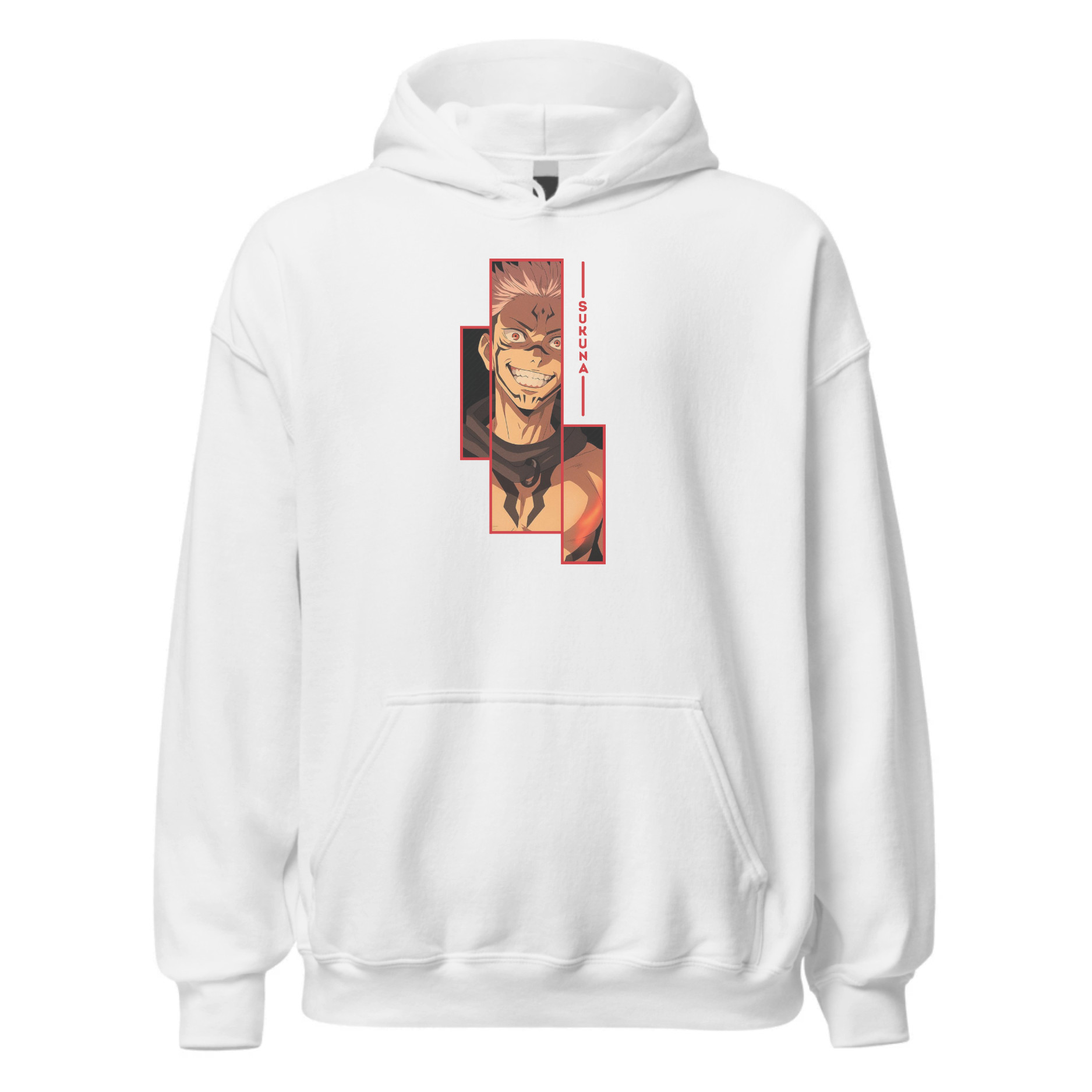 Premium Hoodie Oversized طبعة خلفية أمامية
