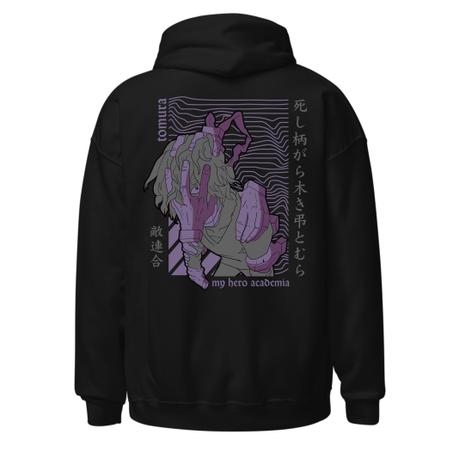 Premium Hoodie Oversized طبعة خلفية