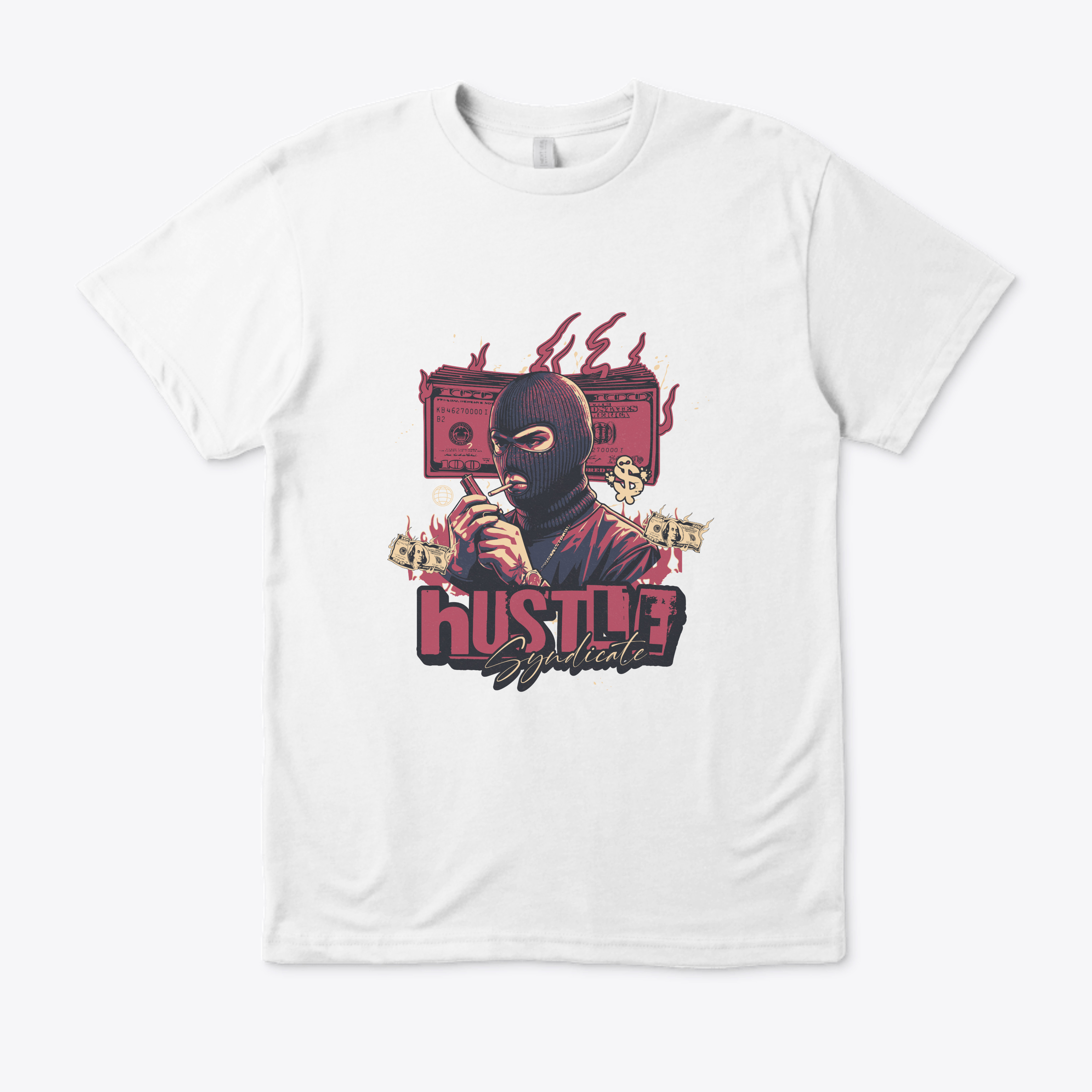 Normal Tshirt طبعة أمامية