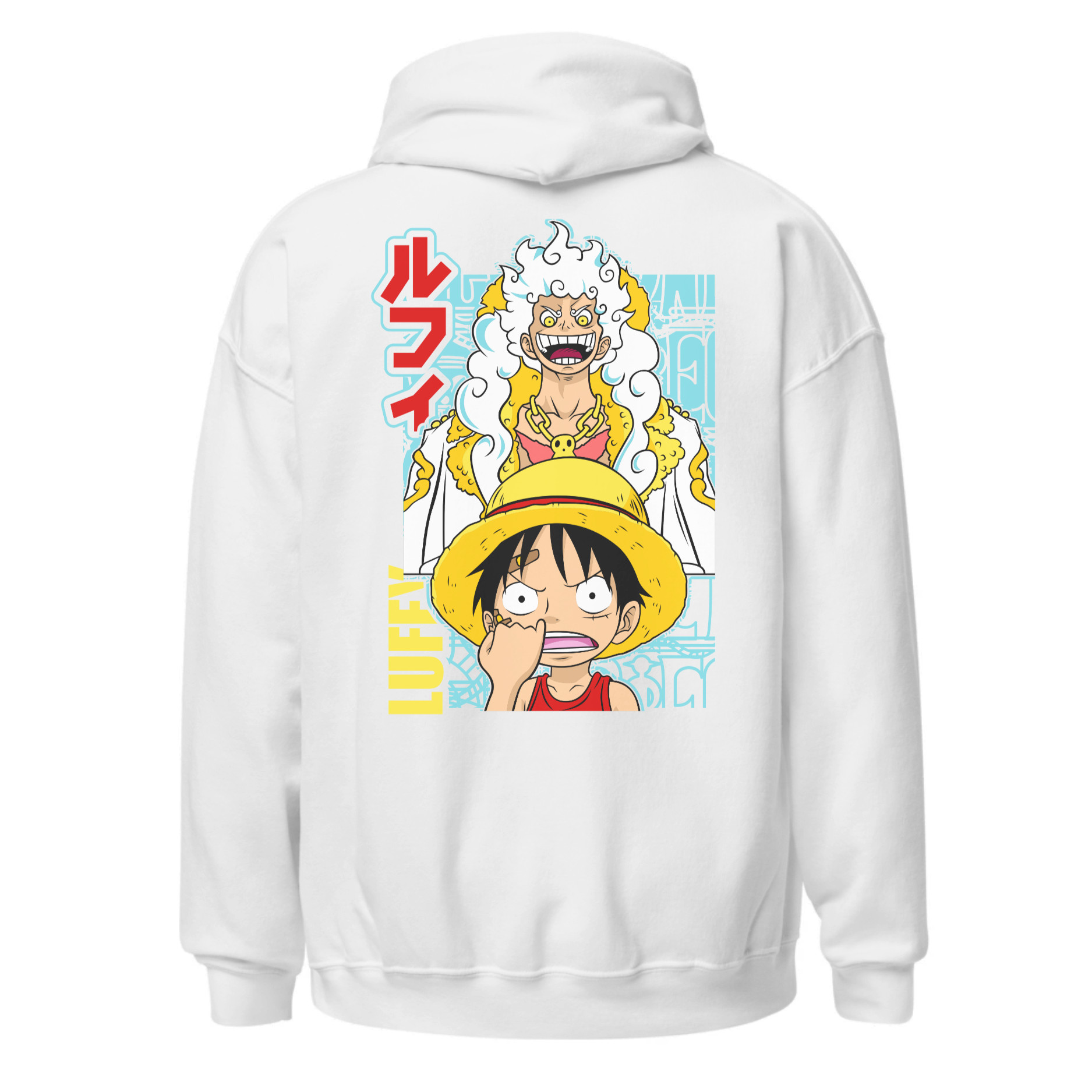 Premium Hoodie Oversized طبعة خلفية