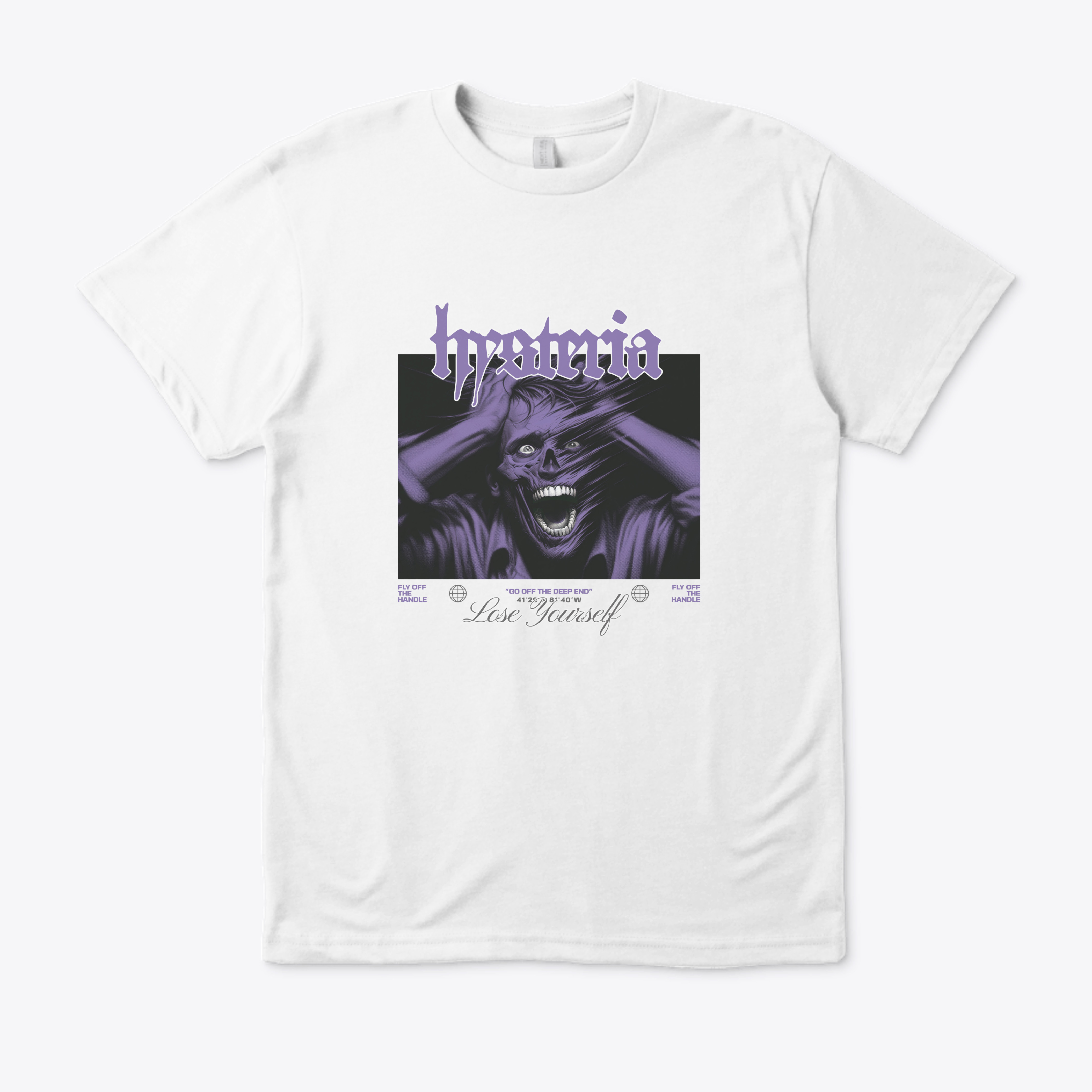 Normal Tshirt طبعة أمامية