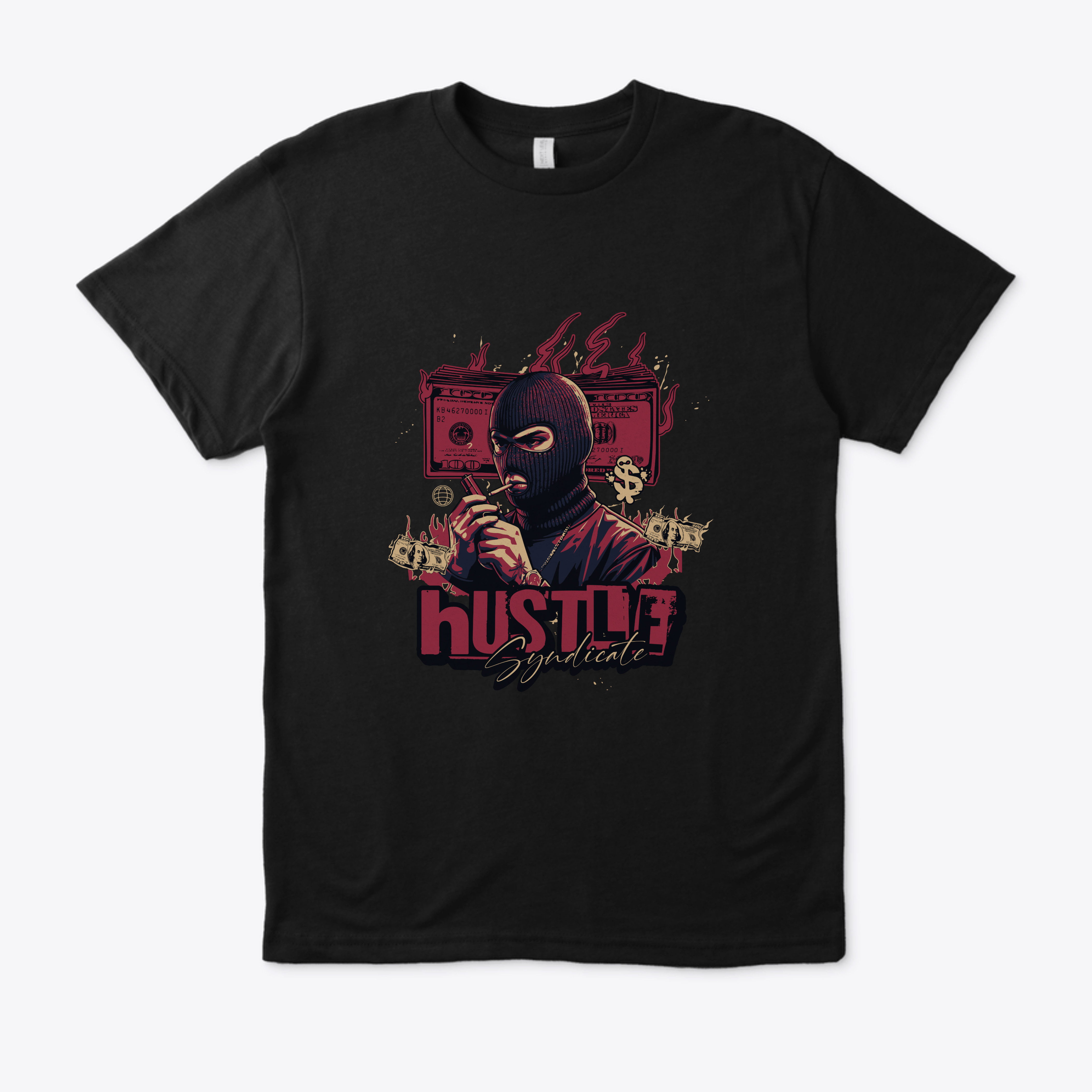 Normal Tshirt طبعة أمامية