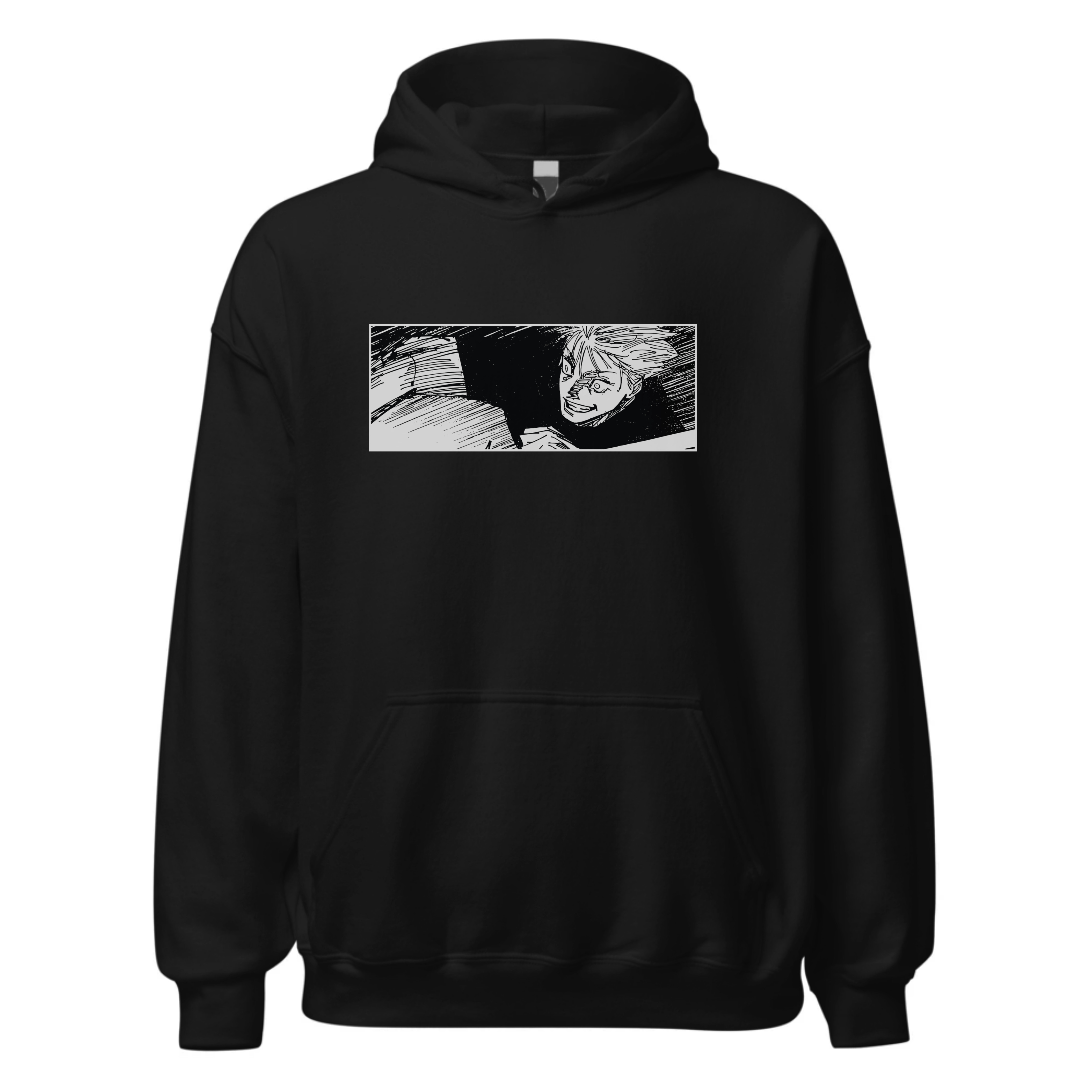 Premium Hoodie Oversized طبعة أمامية وخلفية