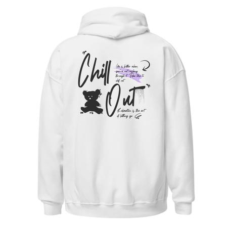 Premium Hoodie Oversized طبعة خلفية