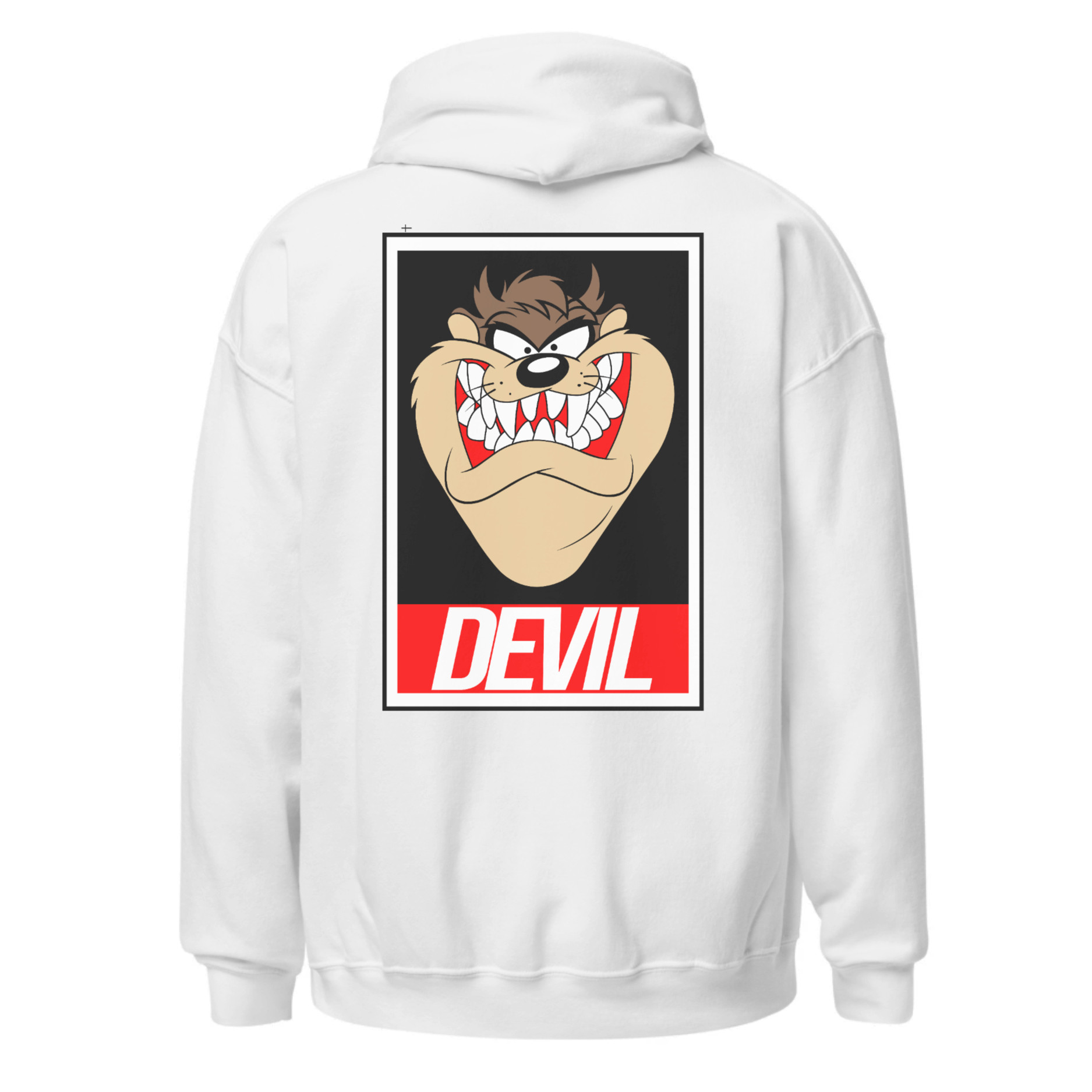 Premium Hoodie Oversized طبعة خلفية