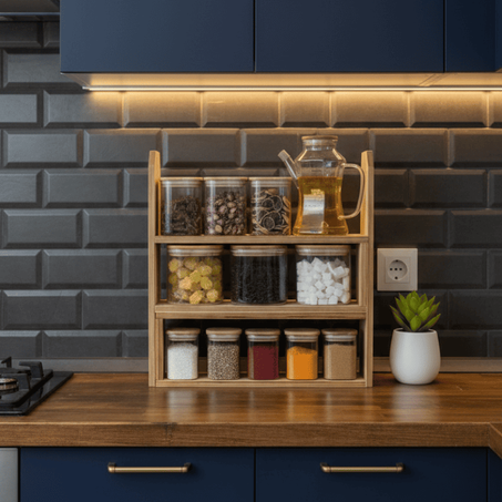 "سر المطبخ المرتب... في منظم واحد!"