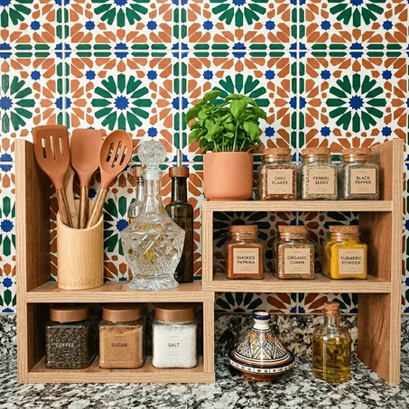 "سر المطبخ المرتب... في منظم واحد!"