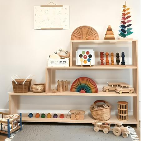 2x1 : Rangement Jouets et Bibliothèque