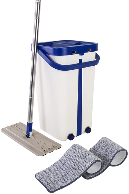 طقم الممسحة المزدوجة