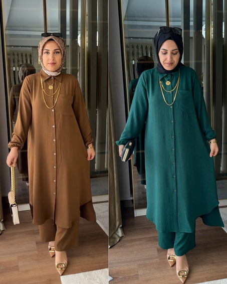 طقم الطويل المكون من 2 قطع 01