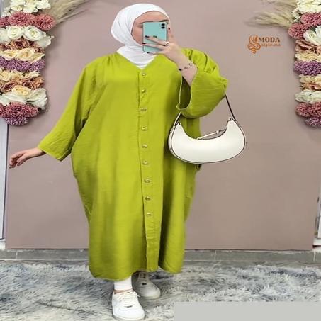 عباية صيفية خفيفة وأنيقة