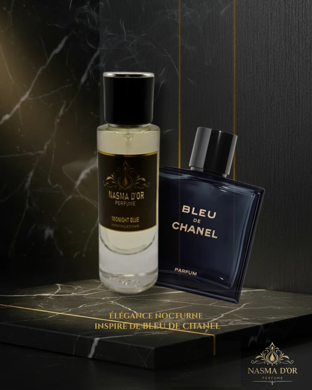 Midnight Blue Inspiration Bleu de chanel