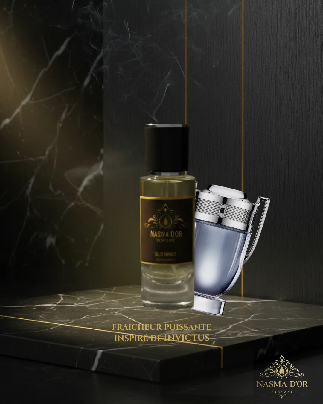 Blue impact inspiration invictus