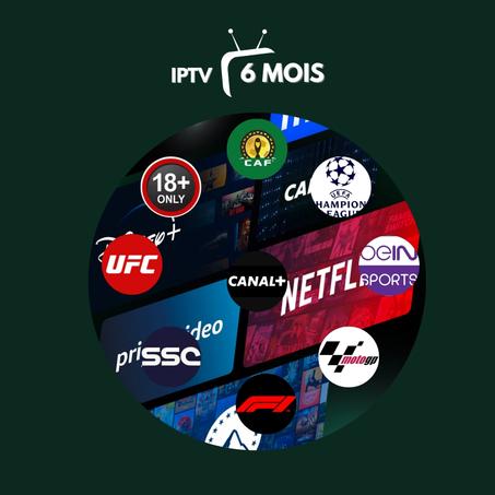 Abonnement 6 mois IPTV