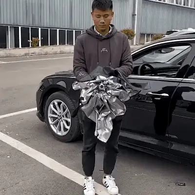 Pare-soliel pliable pour voiture