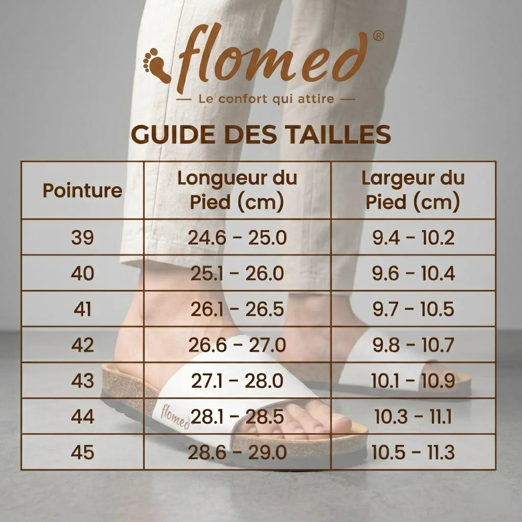 Sandale original | Flomed® | Confort médical