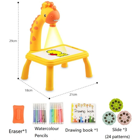 طاولة تعليم الرسم للأطفال بسهولة