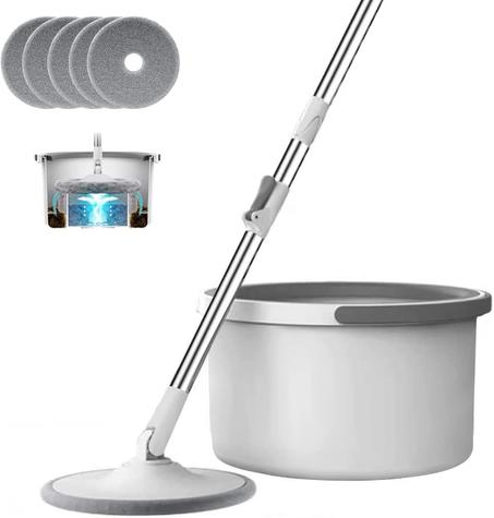 ممسحة الرأس الدوار 360 درجة