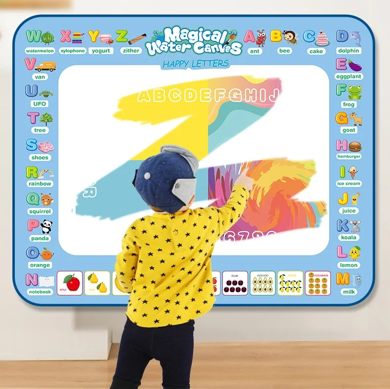 بساط تعليمي للرسم والتلوين 2 إلى 7 سنوات