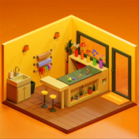 المطبخ و المنزل