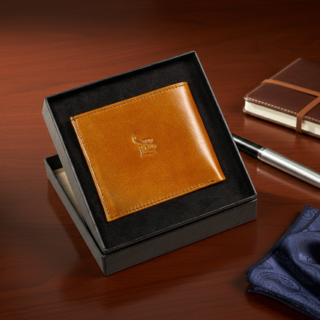 Coffret Élégance Cuir – Portefeuille Premium