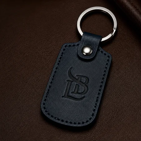PORTE CLE  VIP EN CUIR
