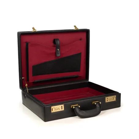 VALISE DIPLOMATIQUE EN CUIR