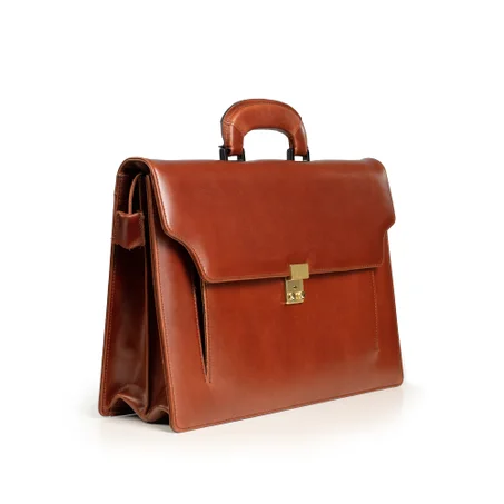 CARTABLE 2 COMPARTIMENT EN CUIR