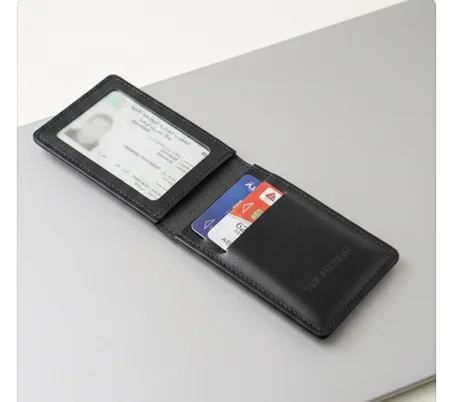 PORTE CARTES PRO EN CUIR DE VACHETTE