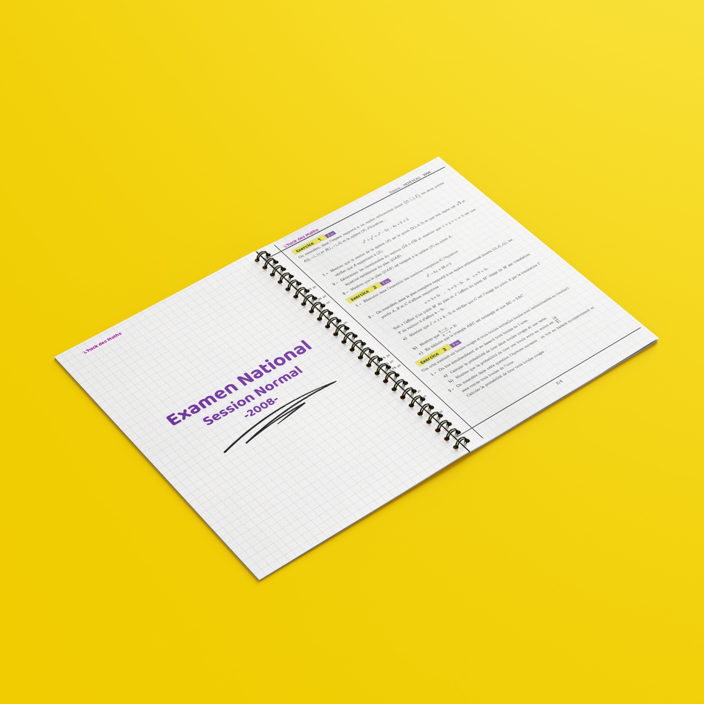 Pack L'hack Des Maths + هدية