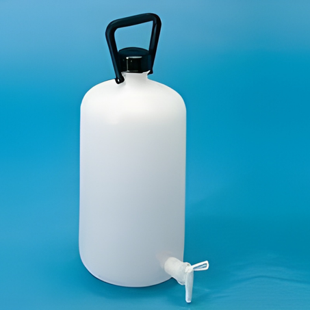 Bonbonne à robinet rond Hdpe