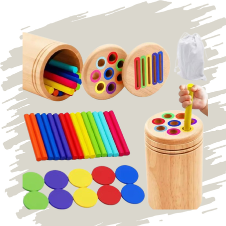 لعبة منتوسوري لتنمية ذكاء طفلك