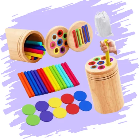 لعبة منتوسوري لتنمية ذكاء طفلك