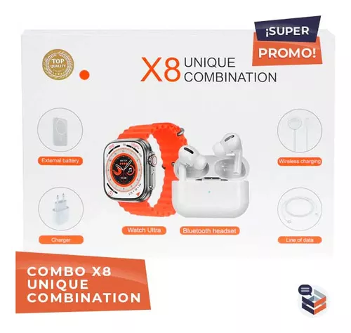 X8 Unique Combination Smartwatch + AirPods Pro