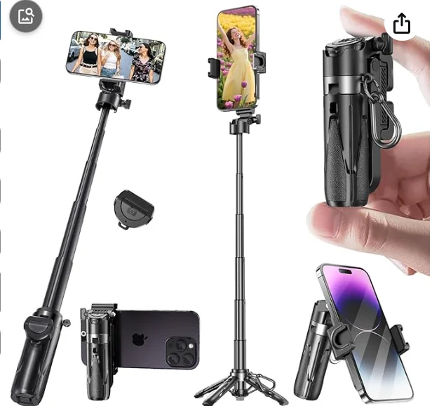 Mini Support de Téléphone Portable pour Trépied Léger