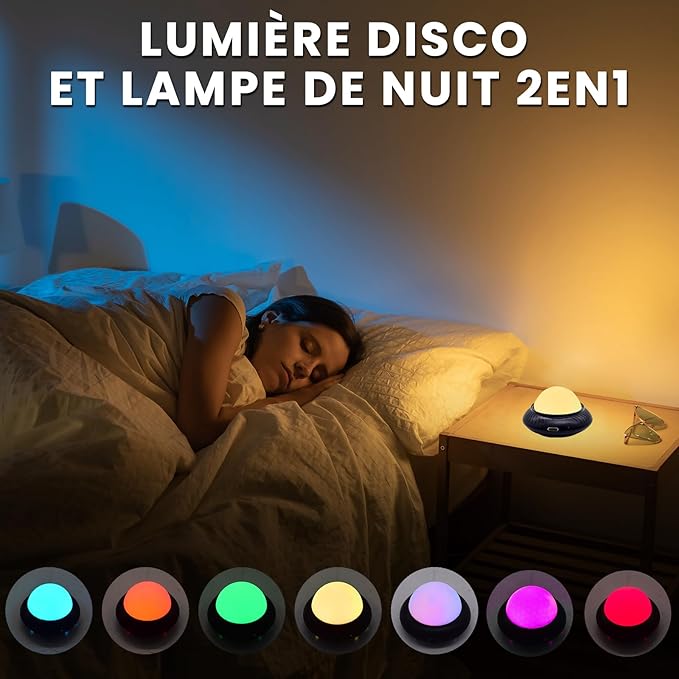 Mini Disco multicolore Rechargeable USB