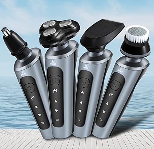 4 en 1 Rasoir rotatif Electrique